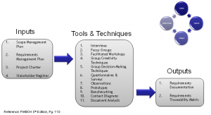 Use PMBOK’s Collect Requirements’ Tools & Techniques